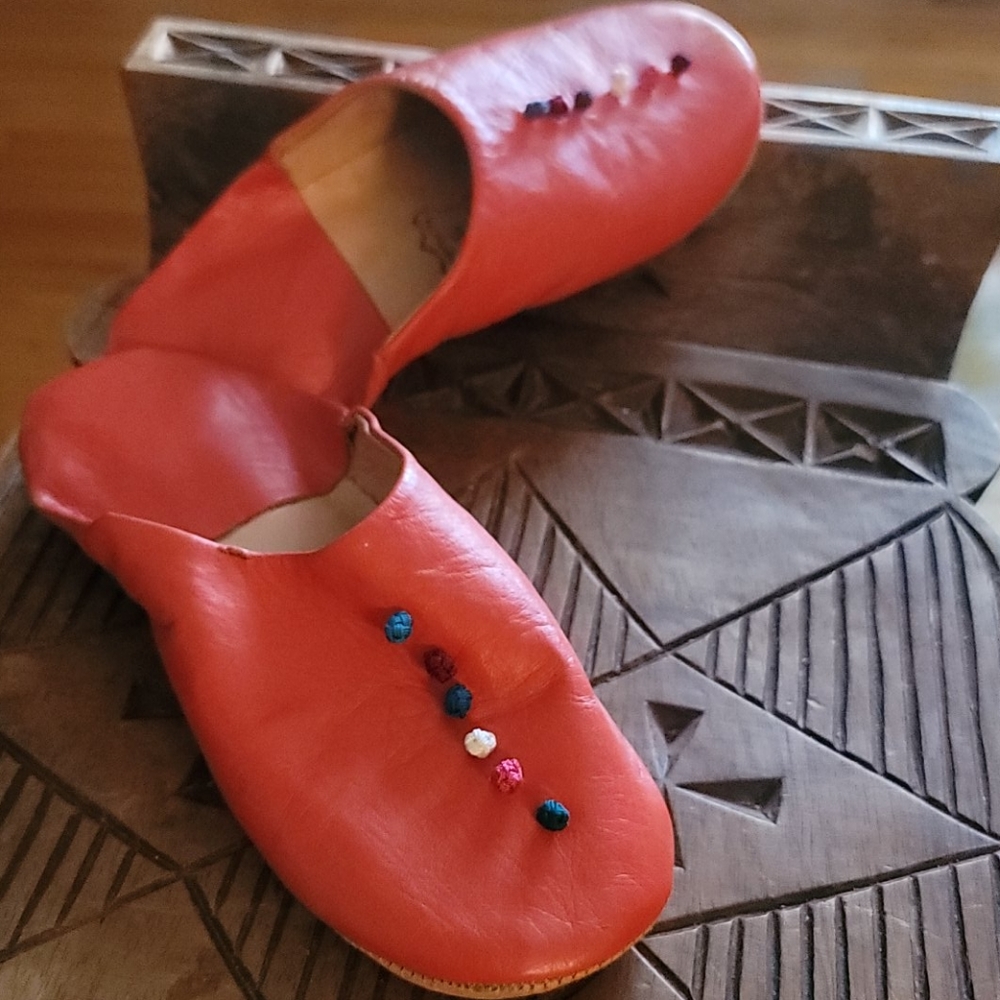 Morocco goat soft leather size 6